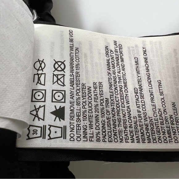 Canada Goose Baby's Coyote Fur-Trim Fawn Hood Blue - Picture 4 of 6